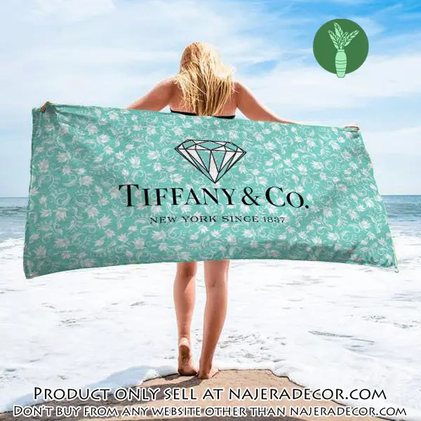Tiffany & co. beach towel luxury brand hot trending summer  bt00345 njr3014094